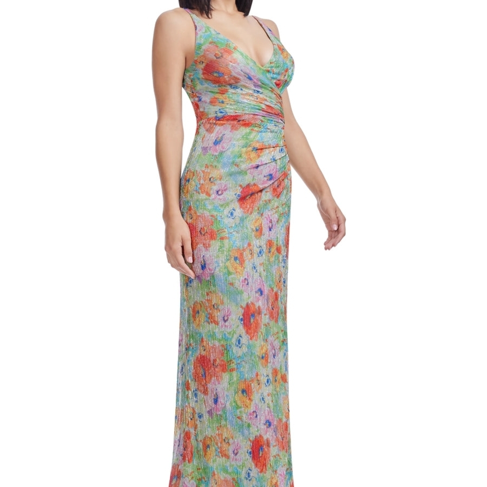 Dress the Population Vibrant Floral Maxi Dress
